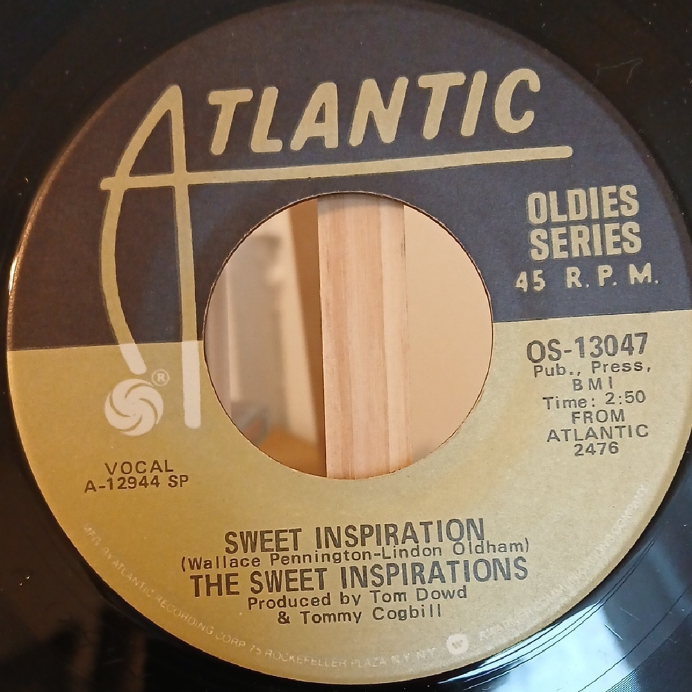 The Sweet Inspirations "Sweet Inspiration"/ Dusty Springfield "a brand new me"
